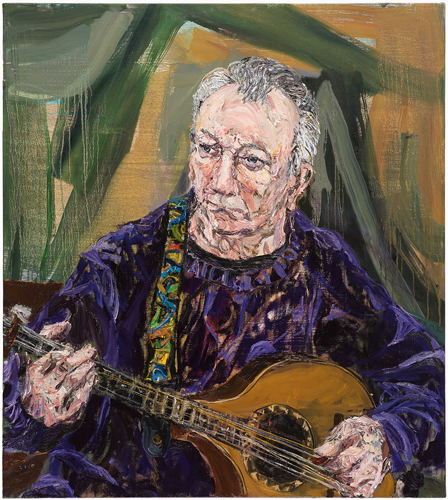 Donal Lunny Playing. 2015. Nick MIller